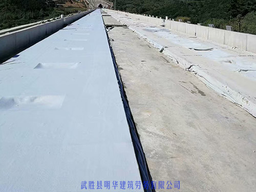 京沈高鐵道床施工 (2)
